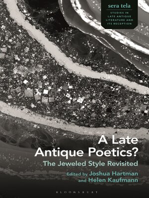cover image of A Late Antique Poetics?